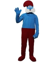 Yetişkin Şirin Baba Kostümü