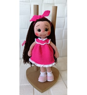 Berrin Bebek Amigurumi Organik Oyuncak