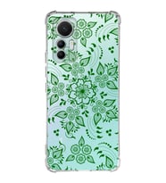 Xiaomi Mi 12 Lite Uyumlu Köşe Korumalı Antişok Kapak Nostalji Desen Tasarımlı Şeffaf Silikon Kılıf