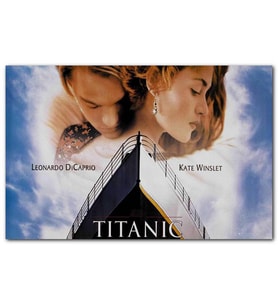 Cakatablo Titanic Alternatif Afiş MDF Tablo