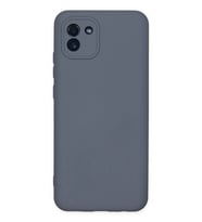 Durukar® Samsung Galaxy A03 Kılıf Nano içi Kadife Silikon - Gri