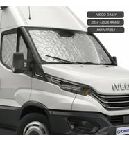 Motokaravan Ön ve Yan Camlar için Isı Yalıtım Güneşlik IVECO Daily V2