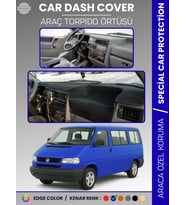VOLKSWAGEN TRANSPORTER T4 (1990-2003) Torpido Örtüsü Ön Göğüs Koruma Torpido Koruma Tam Uyum Kaymaz