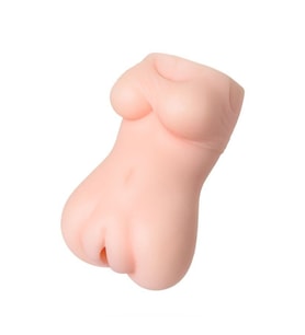 Masturbator Realistik, Cherry Ripe, SoftSkin, Ten, 15cm