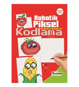 Robotik Piksel Kodlama Kırmızı Kitap