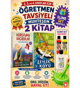 TİMAŞ 2,3. ve 4.Sınıflar İçin Horozumu Kaçırdılar-Leylek Köyü (SLİME SET HEDİYELİ)