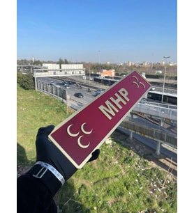 MHP Showroom Dekor Plaka, Milliyetçi Hareket Partisi Pleksi Dekor Plaka