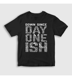 Presmono Unisex Çocuk Siyah Day One Ish Wwe Güreş The Usos T-Shirt 525507tt