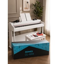 Rennes CL-656WH Hammer Action 88 Tuş Dijital Piyano Profesyonel Beyaz