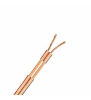 FULLY 1701 ELEKTRİK KABLOSU / HOPARLÖR KABLOSU 2 x 1,5 MM ŞEFFAF 25 METRE BAKIR KORDON  KABLOSU