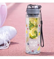 BK Gift Detoks Tasarımlı Süzgeç Hazneli Suluk 800 ml -1, BPA İçermeyen Detoks Matara