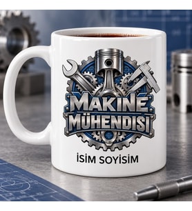 Makine Mühendisi Kupa Bardak Piston Dişli ve Kumpas Tasarımı