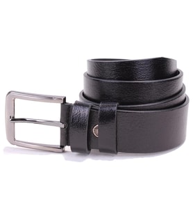 Dagoster DMK26-467DG Siyah 4 cm Hakiki Deri Erkek Kemer