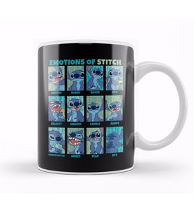 Lilo & Stitch Emotions Of Stitch Panels Kupa Bardak Porselen