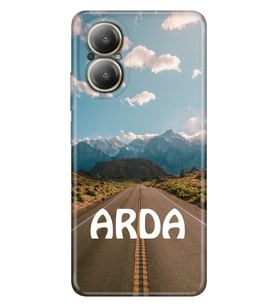 Realme Note 40 50 60 4G C21y C25Y C21 C15 Kılıf İsim Yazılı Kişiye Özel - Model-50 (Çok Renkli)