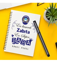 Zabıta Babalara Özel Defter ve Kalem