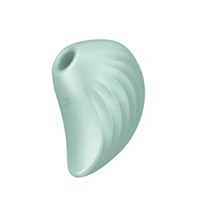Emişli&Titreşimli 2 Motorlu Satisfyer Pearl Diver Mint Vibratör
