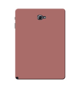 Samsung Galaxy Tab P580 Rubber Yıkanabilir Silikon Kılıf (Rose - Gold)