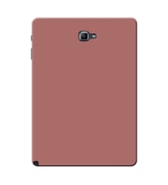 Samsung Galaxy Tab P580 Rubber Yıkanabilir Silikon Kılıf (Rose - Gold)