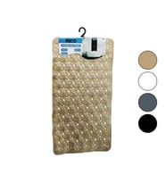 DİKDÖRTGEN - PLASTİK KABARTMA ÇİÇEK DESEN- RENKLİ 92PCS VANTUZ KAYDIRMAZ BANYO- KÜVET PASPAS 36X67CM (5680)