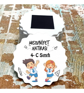 Magnet Hediyelik - Mezuniyet Temalı Hatıra Magnet