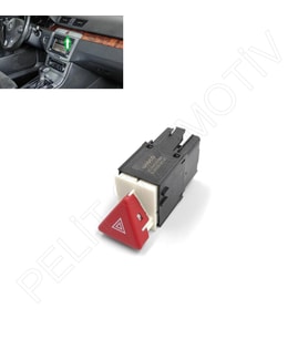 Passat B6 Dörtlü Flaşör Düğme 3C0953509A (2006-2011)