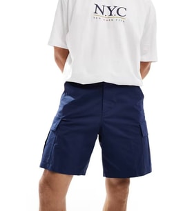Nike Club Woven Chino Shorts Navy Erkek Dokuma Kanvas Günlük Şort Lacivert