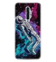Oppo Reno 2Z 4 Lite 4 Pro 5 6 7 A31 Kılıf Desemli Silikon Astronot Signs 1753