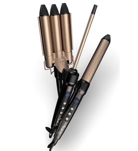 Hairens HRS-960 - 4 Parça Saç Şekillendirme Seti Wag Maşa & Afro İnce Maşa & 32 mm. Maşa