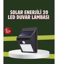 Kablo Gerektirmeyen Solar Led Bahçe Veranda Işığı
