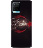Vivo Y11S Y21S Y20 Y20S Y70 Kılıf Desemli Silikon Kurt ve Ay Yıldız 1403