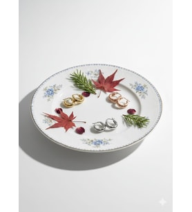 925 Ayar Papatya Silver çiçek desenli halka küpe.rose.gold.rodaj