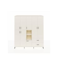 Kronos Dolap 12 Raflı 2 Çekmeceli Tek Askılı 220x59x243 Aytaşı-Aytaşı/Aytaşı