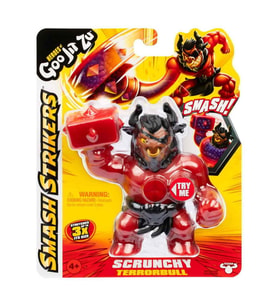 Goojitzu Smash Strikers Tekli Figür Paketi Scrunchy Terrorbull GJT57000-4