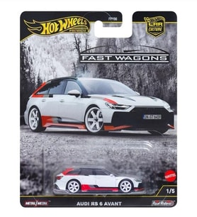 Hot Wheels Premium Fast Wagons - Audi RS 6 Avant (1/64)