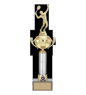 ODAK KUPA - Figürlü Kupalar - Tenis Erkek Figürlü Kupalar FG-058 A - 47 cm
