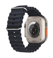Microsonic Apple Watch Series 7 41mm Kordon Ocean Band Lacivert