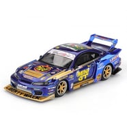 Mey İthalat® 1/64 MODEL ARAÇ S15 SILVIA Team MINI GT Liberty Walk 2025 Formula Drift Halloween Speci