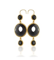 Kadir Jewellery 22 Ayar Altın Kaplama Kadın Sallantılı Küpe -El İşçiliği Ve Hipoalerjenik Küpe