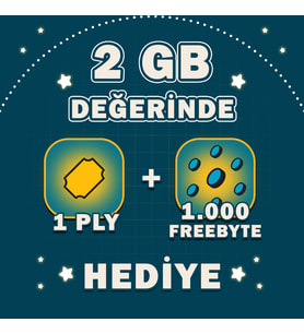 1.000 FreeByte + 1 PLY