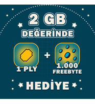 1.000 FreeByte + 1 PLY