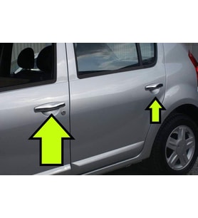SANDERO KAPI KOLU KROM 2008 2009 2010 2011 2012