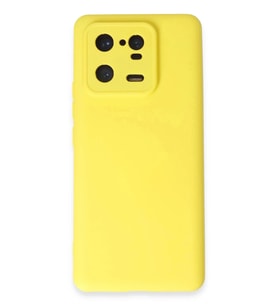 Durukar® Mi 13 Pro Kılıf Nano içi Kadife Silikon - Sarı