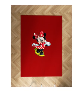 MEKTA HOME BEBEK VE ÇOCUK ODASI Mickey Mause Desenli Halı