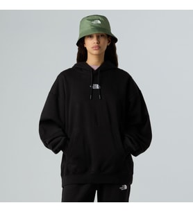 The North Face W ESSENTIAL OVERSIZE HOODIE Kadın Sweatshirt NF0A89ENJK31 (Siyah)