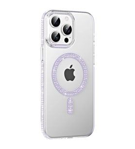 Joko Apple İphone 14 Pro Max Move Taşlı Magsafe Kapak - Lila