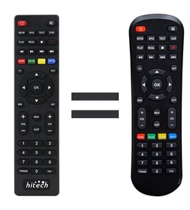 Korax Hitech Mini Hd Uydu Alıcı Kumandası