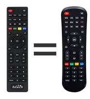 Korax Hitech Mini Hd Uydu Alıcı Kumandası