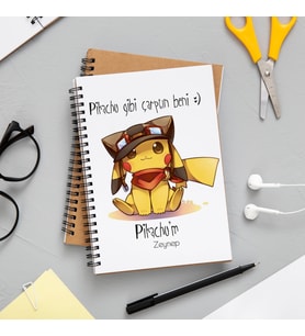 Pikachum Defteri Kişiye Özel