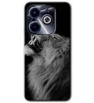 İnfinix Hot 40i Kılıf HD Desen Baskılı Kılıf - Lion